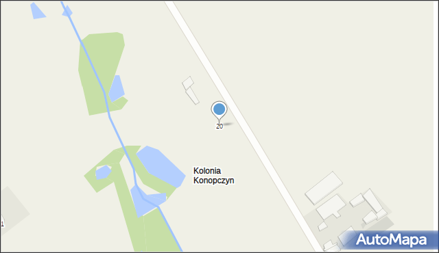 Konopczyn, Konopczyn, 20, mapa Konopczyn