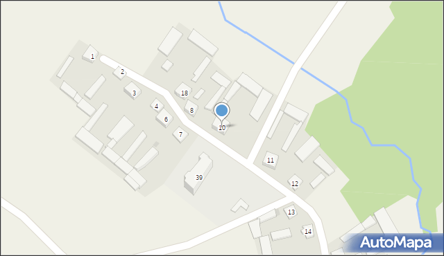 Konopki-Monety, Konopki-Monety, 10, mapa Konopki-Monety