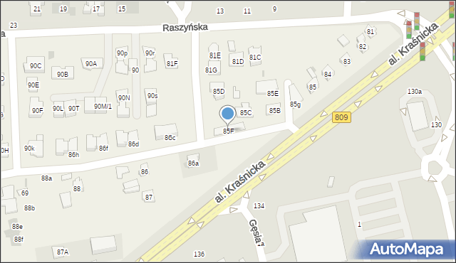 Konopnica, Konopnica, 85F, mapa Konopnica