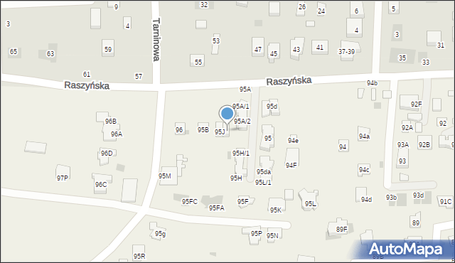 Konopnica, Konopnica, 95C, mapa Konopnica