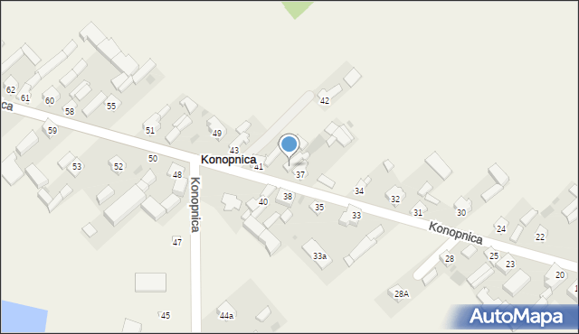 Konopnica, Konopnica, 39, mapa Konopnica