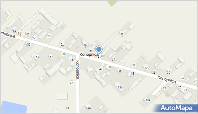 Konopnica, Konopnica, 41, mapa Konopnica