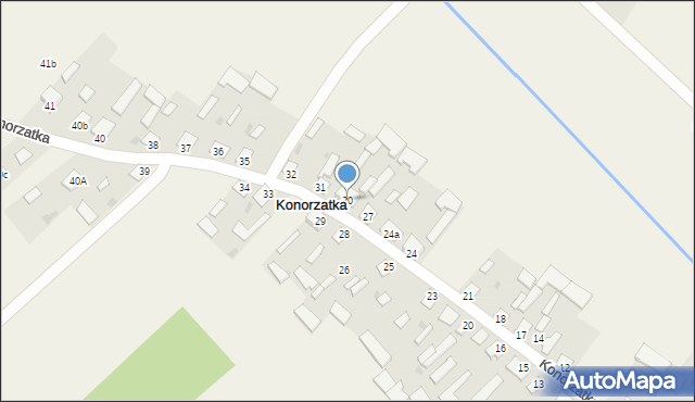 Konorzatka, Konorzatka, 30, mapa Konorzatka