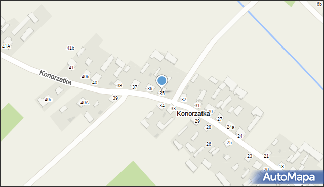 Konorzatka, Konorzatka, 35, mapa Konorzatka