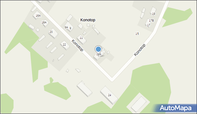 Konotop, Konotop, 13B, mapa Konotop