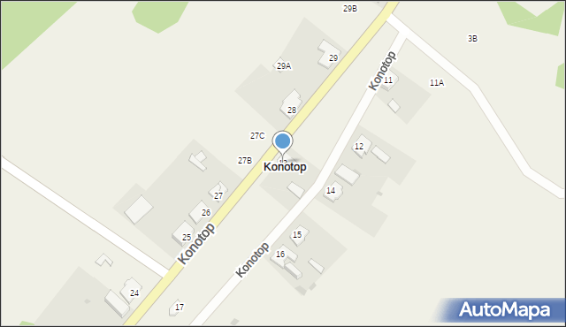 Konotop, Konotop, 13, mapa Konotop