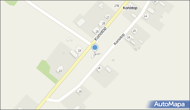 Konotop, Konotop, 17, mapa Konotop