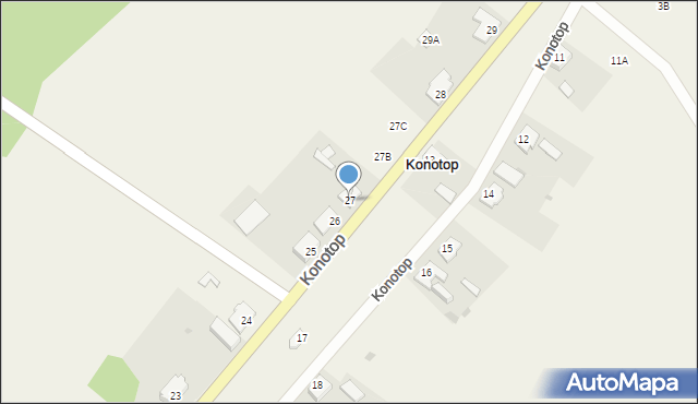 Konotop, Konotop, 27, mapa Konotop