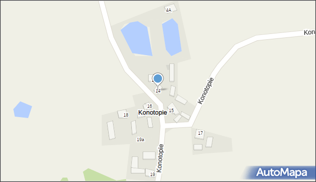 Konotopie, Konotopie, 14, mapa Konotopie