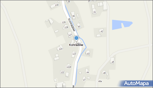 Konradów, Konradów, 125, mapa Konradów