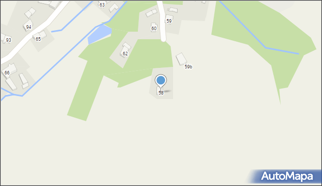 Konradów, Konradów, 58, mapa Konradów
