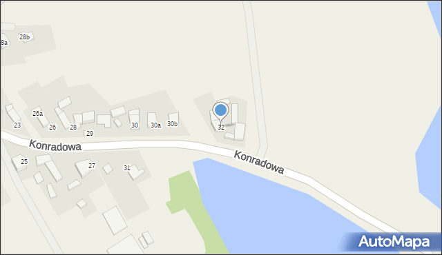 Konradowa, Konradowa, 32, mapa Konradowa