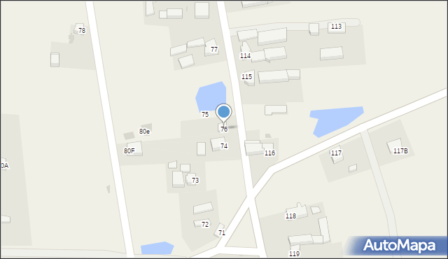 Konradowo, Konradowo, 76, mapa Konradowo