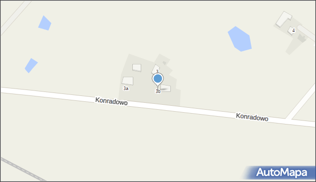 Konradowo, Konradowo, 3b, mapa Konradowo