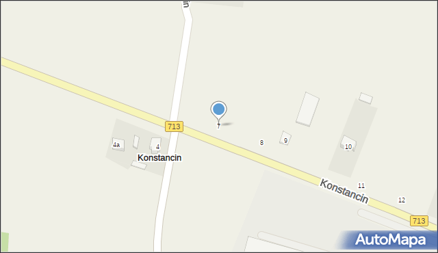 Konstancin, Konstancin, 7, mapa Konstancin