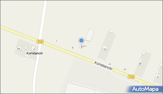 Konstancin, Konstancin, 9, mapa Konstancin