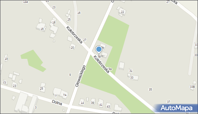 Konstancin-Jeziorna, Kołobrzeska, 29, mapa Konstancin-Jeziorna