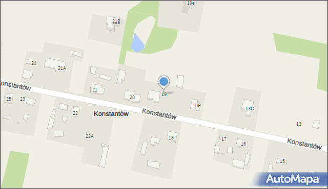 Konstantów, Konstantów, 19, mapa Konstantów