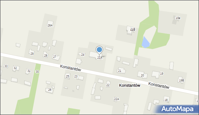 Konstantów, Konstantów, 21A, mapa Konstantów