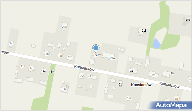 Konstantów, Konstantów, 24, mapa Konstantów