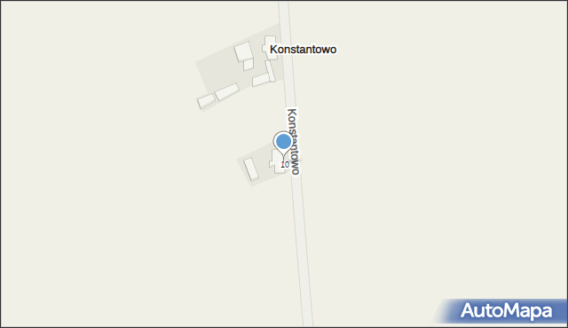 Konstantowo, Konstantowo, 10, mapa Konstantowo