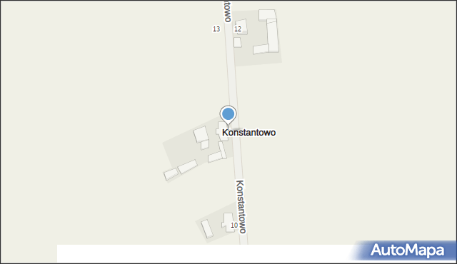 Konstantowo, Konstantowo, 11, mapa Konstantowo