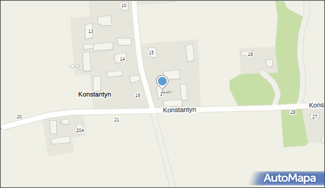 Konstantyn, Konstantyn, 17, mapa Konstantyn