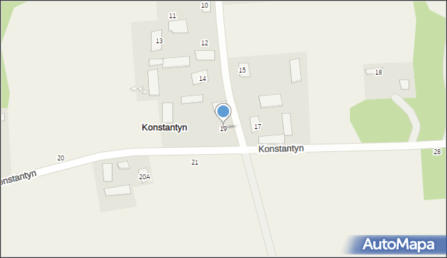 Konstantyn, Konstantyn, 19, mapa Konstantyn