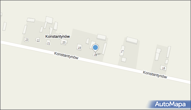 Konstantynów, Konstantynów, 18, mapa Konstantynów