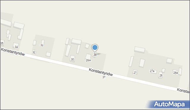 Konstantynów, Konstantynów, 29, mapa Konstantynów