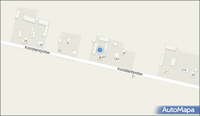 Konstantynów, Konstantynów, 30, mapa Konstantynów