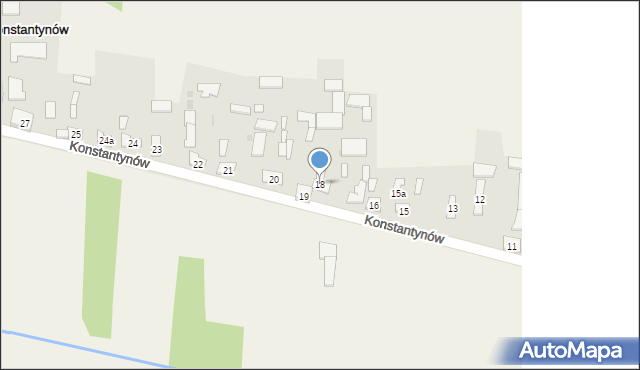 Konstantynów, Konstantynów, 18, mapa Konstantynów