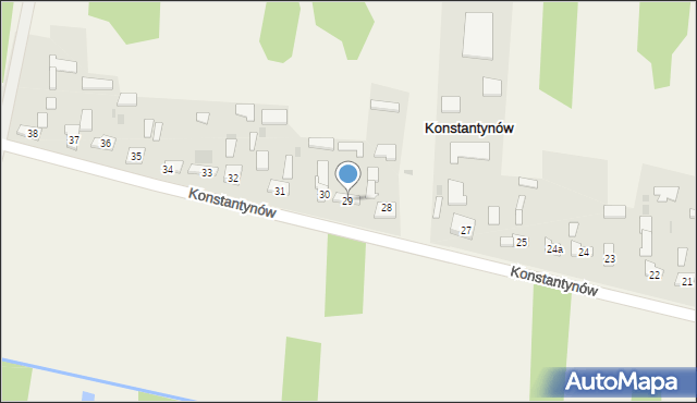 Konstantynów, Konstantynów, 29, mapa Konstantynów