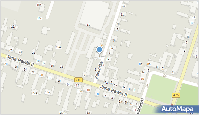 Konstantynów Łódzki, Kopernika Mikołaja, 4, mapa Konstantynów Łódzki