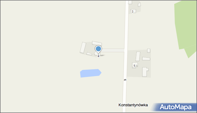 Konstantynówka, Konstantynówka, 4, mapa Konstantynówka