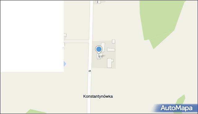 Konstantynówka, Konstantynówka, 5, mapa Konstantynówka