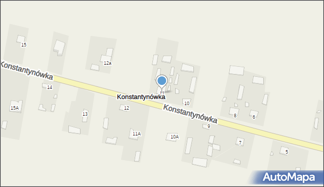 Konstantynówka, Konstantynówka, 11, mapa Konstantynówka