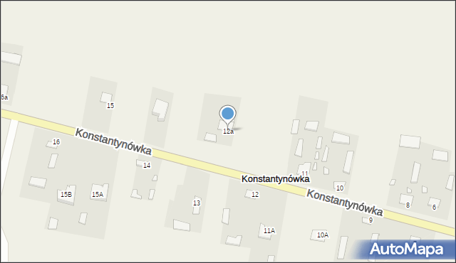 Konstantynówka, Konstantynówka, 12a, mapa Konstantynówka