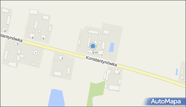 Konstantynówka, Konstantynówka, 3, mapa Konstantynówka