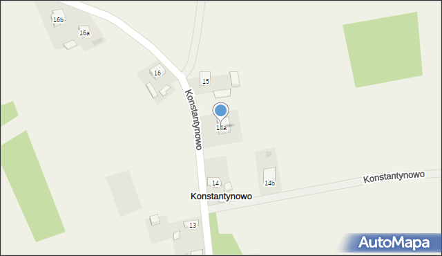 Konstantynowo, Konstantynowo, 14a, mapa Konstantynowo