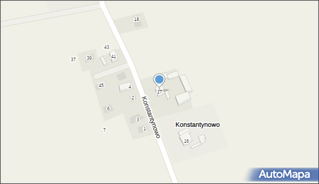 Konstantynowo, Konstantynowo, 17, mapa Konstantynowo