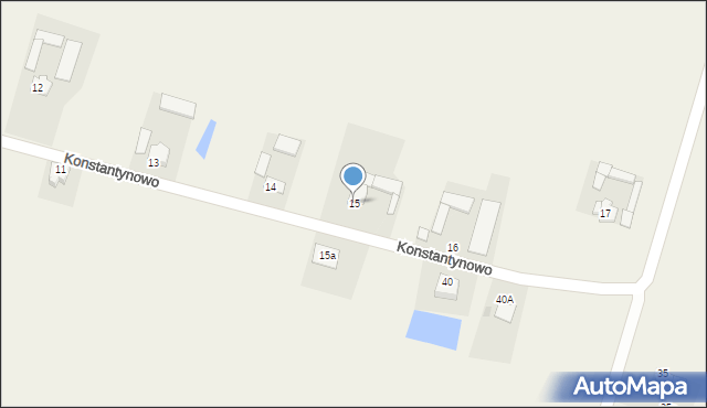 Konstantynowo, Konstantynowo, 15, mapa Konstantynowo