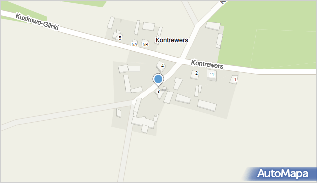 Kontrewers, Kontrewers, 3, mapa Kontrewers