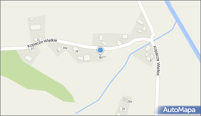 Kopacze Wielkie, Kopacze Wielkie, 50, mapa Kopacze Wielkie