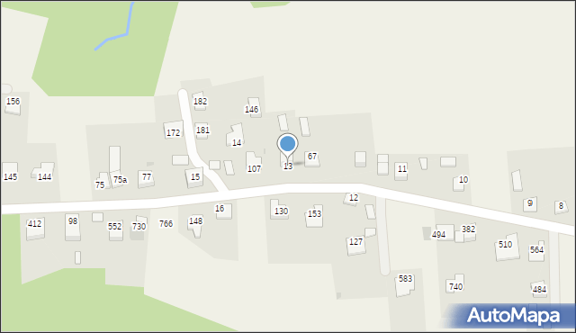 Kopaliny, Kopaliny, 13, mapa Kopaliny