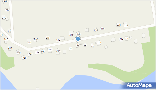 Kopanica, Kopanica, 23, mapa Kopanica