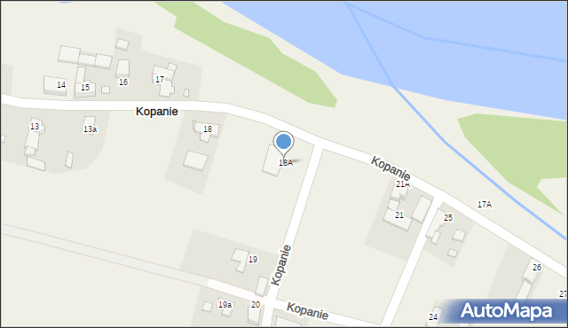 Kopanie, Kopanie, 18A, mapa Kopanie