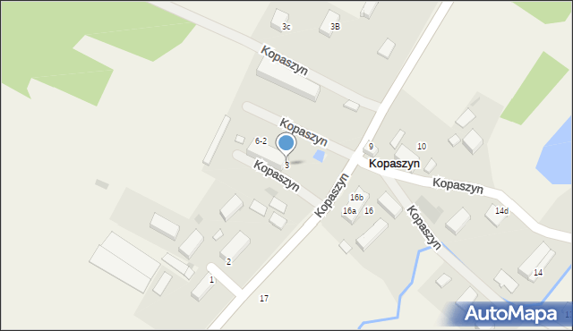 Kopaszyn, Kopaszyn, 3, mapa Kopaszyn