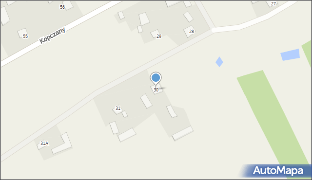 Kopczany, Kopczany, 30, mapa Kopczany