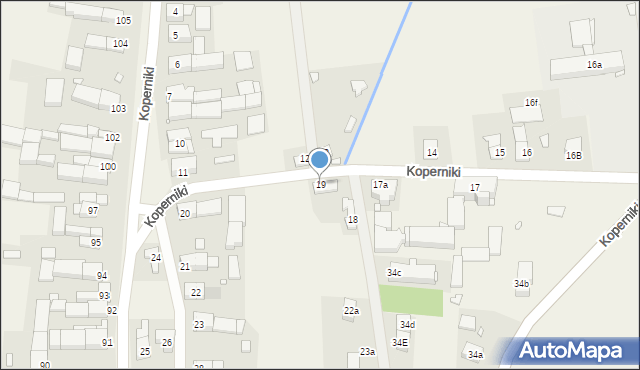 Koperniki, Koperniki, 19, mapa Koperniki